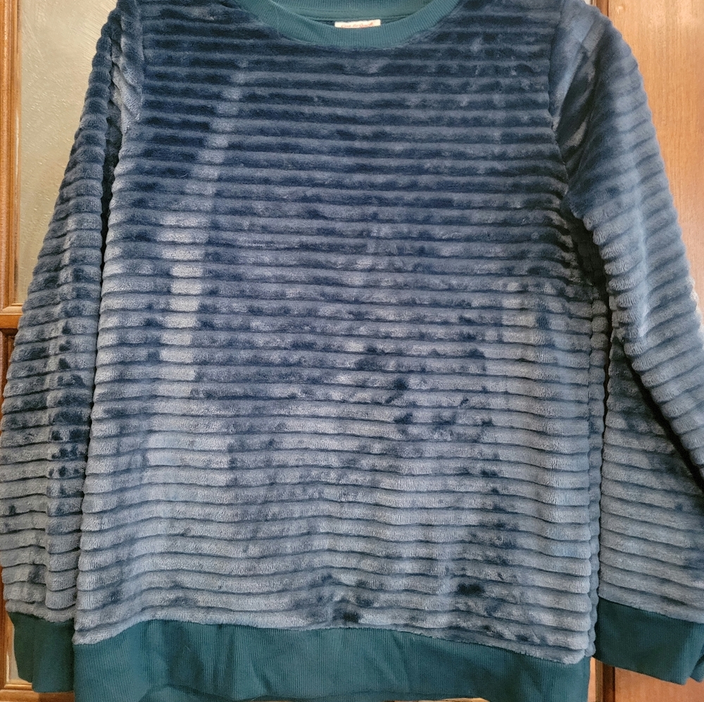 Girls Velour Sweater